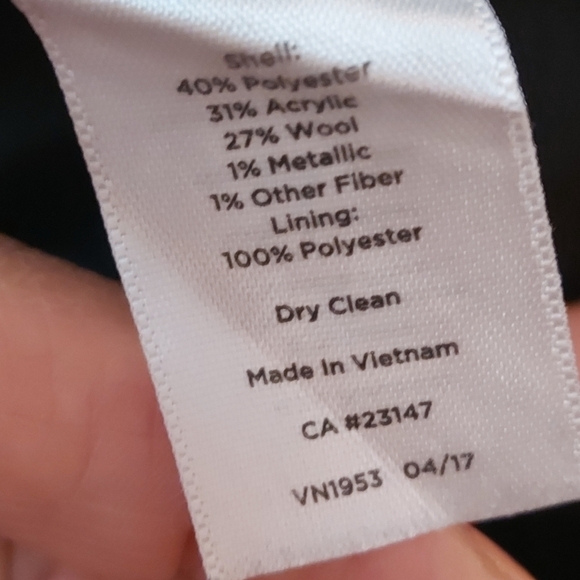 Dark Academia Dress Sleeveless Multitone Tweed Holiday Office Wear - Picture 10 of 14